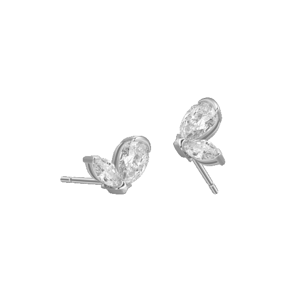 Butterfly earrings - Image 4