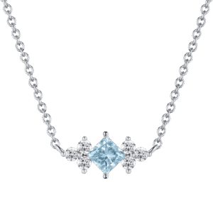 Princess blue joy necklace