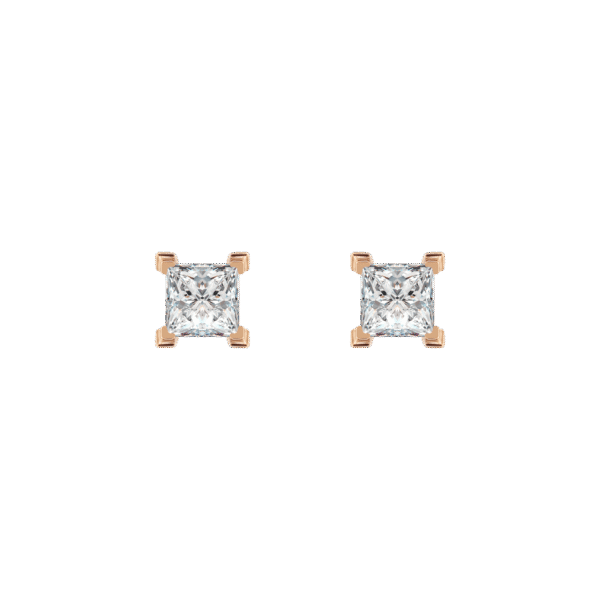 Mercury solitaire earrings 0.4ct