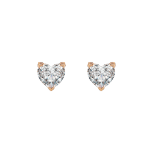 Venus solitaire earrings 0.4ct