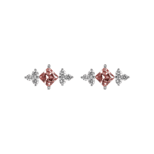 Princess pink joy earrings