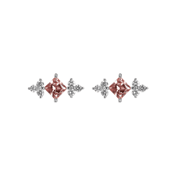 Princess pink joy earrings