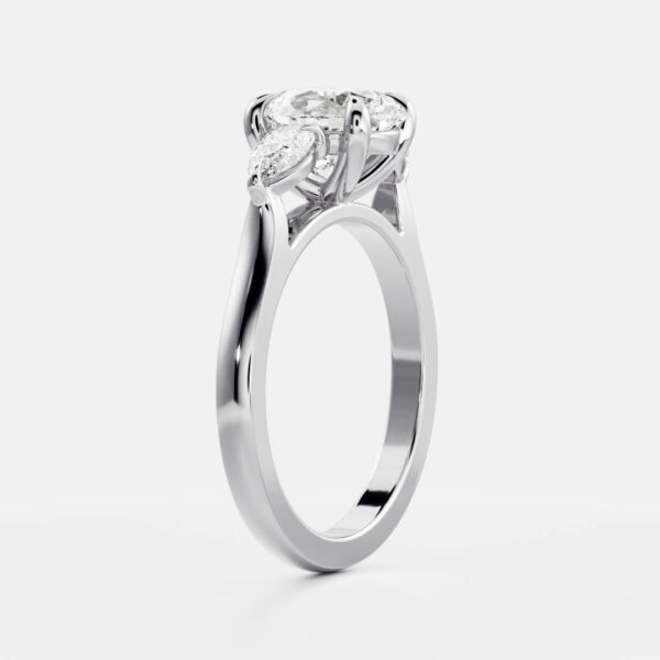 The Florence Ring - Oval and Pear Trilogy - Image 7