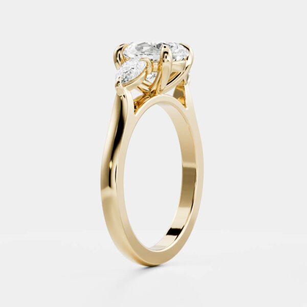 The Florence Ring - Oval and Pear Trilogy - Image 6
