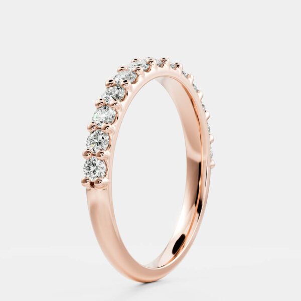 The Skylar Ring - Large Pavé Band - Image 9