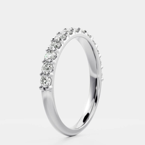 The Skylar Ring - Large Pavé Band - Image 8