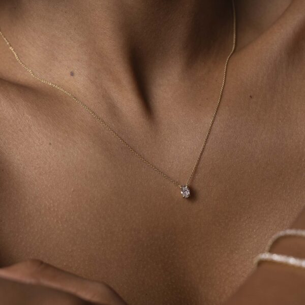 The Iris Necklace - Oval Pendant - Image 2