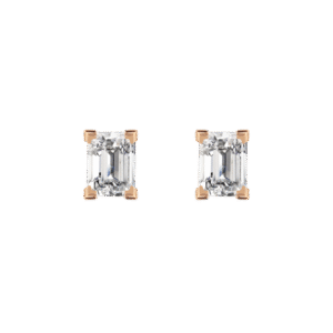Jupiter solitaire earrings 0.4ct