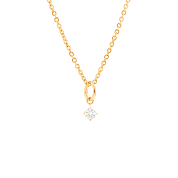 Gaia necklace with 1 charm