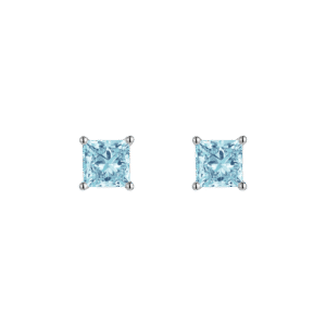 Princess flatback earrings