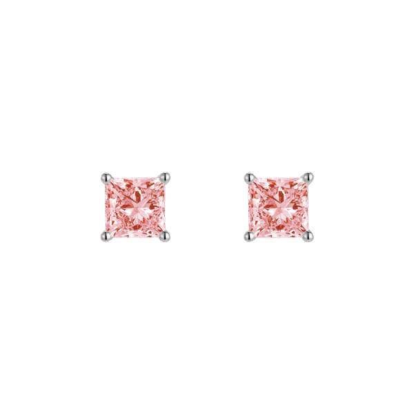 Princess flatback earrings