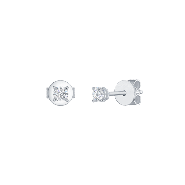 Round solitaire studs - Image 2