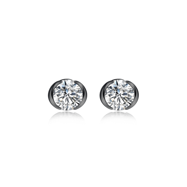 Crystal wish silver earrings - Image 10