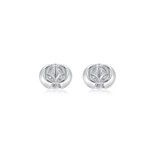 Crystal wish silver earrings - Image 3