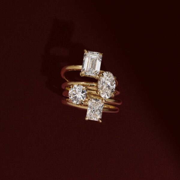 The Vienna Ring - Radiant Solitaire - Image 3