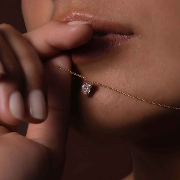 The Iris Necklace - Oval Pendant - Image 5