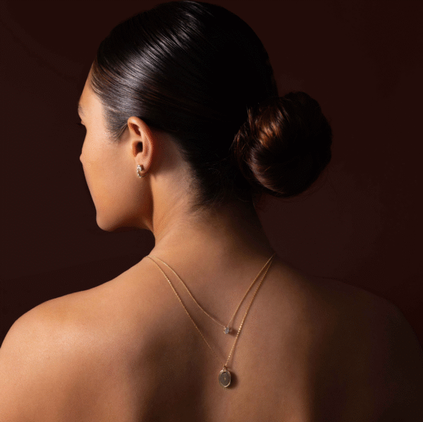 The Iris Necklace - Oval Pendant - Image 4