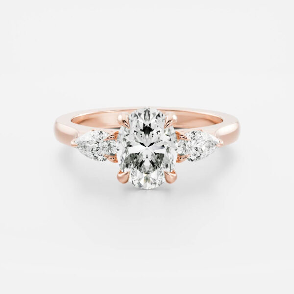 The Florence Ring - Oval and Pear Trilogy - Image 5