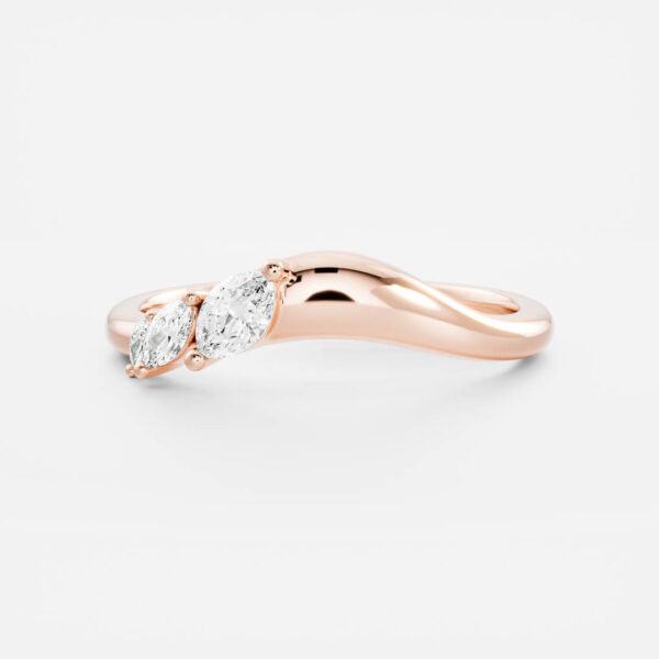 The Eve Ring - Curved Marquise Ceremonial Ring - Image 6
