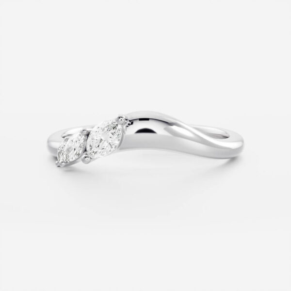 The Eve Ring - Curved Marquise Ceremonial Ring - Image 5