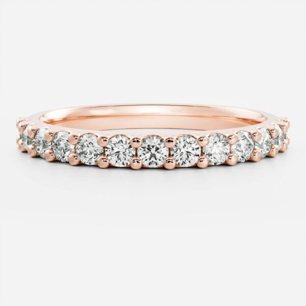 The Skylar Ring - Large Pavé Band - Image 6
