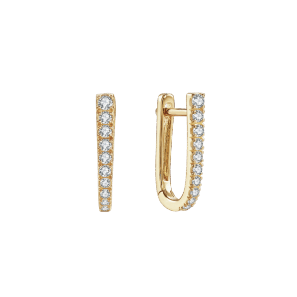 Ballerina graduated earrings