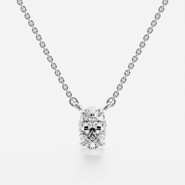 The Iris Necklace - Oval Pendant - Image 6