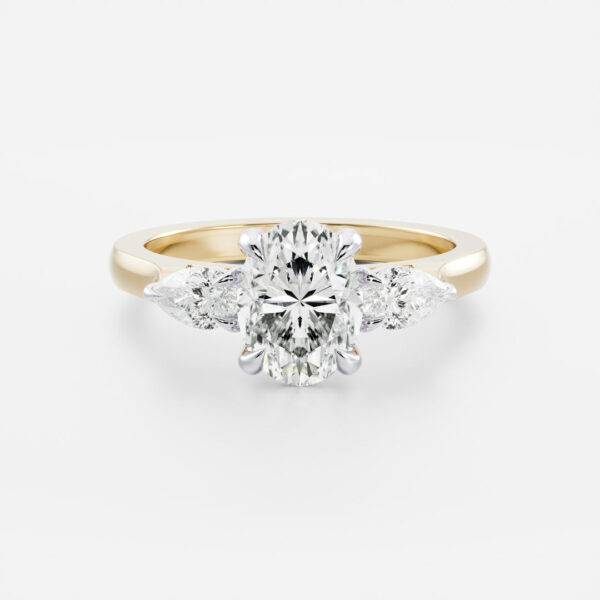 The Florence Ring - Oval and Pear Trilogy - Image 10