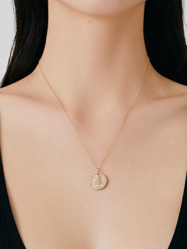Circle chain necklace - Image 3