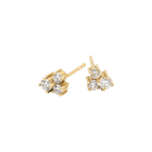 Dyad stud earrings