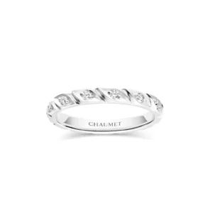 Torsade de Chaumet wedding band