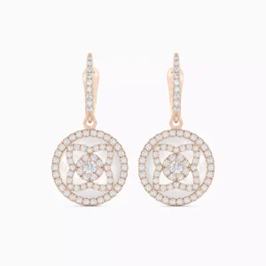 Enchanted Lotus Sleepers in Rose Gold and Mother-of-Pearl