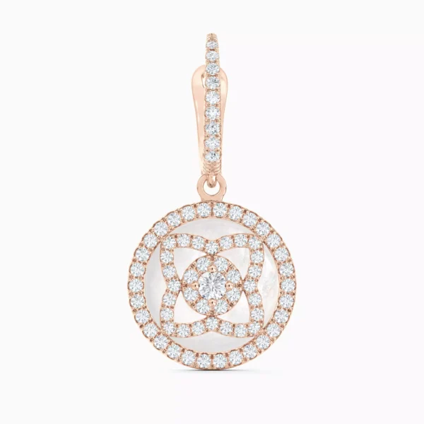 Enchanted Lotus Sleepers in Rose Gold and Mother-of-Pearl - Image 2