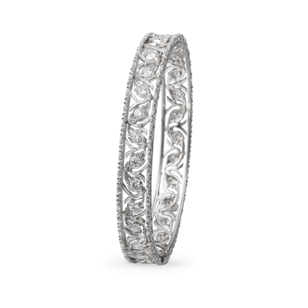 RAMAGE WHITE GOLD BRACELET WITH DIAMONDS - Image 4