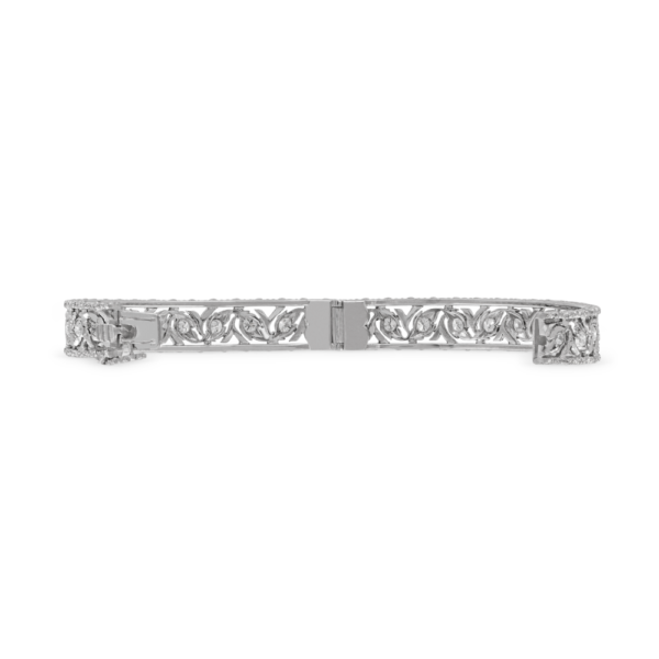 RAMAGE WHITE GOLD BRACELET WITH DIAMONDS - Image 3