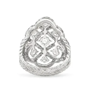 ÉTOILÉE WHITE GOLD RING WITH DIAMONDS