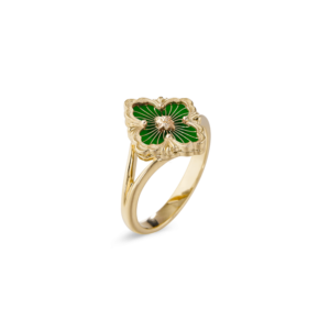 OPERA TULLE YELLOW GOLD RING