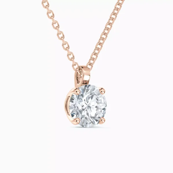 DB Classic Round Brilliant Diamond Pendant - Image 2