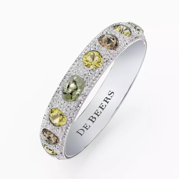 Talisman Small Band in White Gold - Image 2