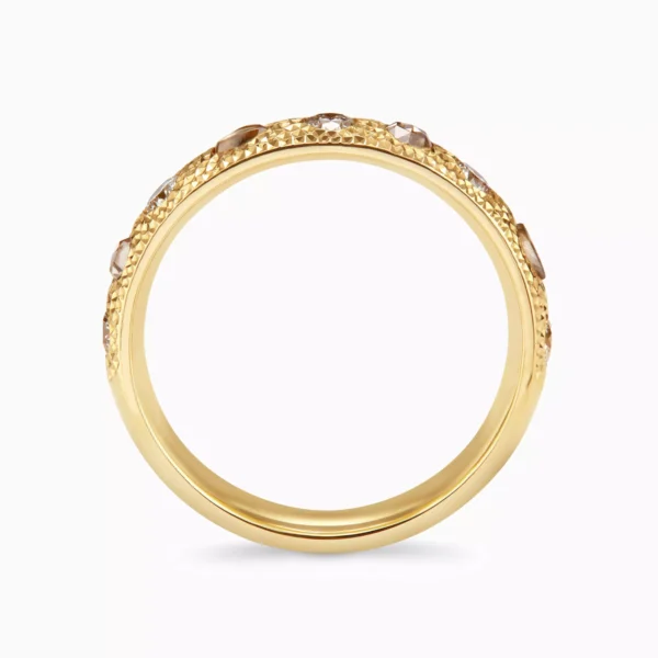 Talisman Small Band in Yellow Gold - Image 2