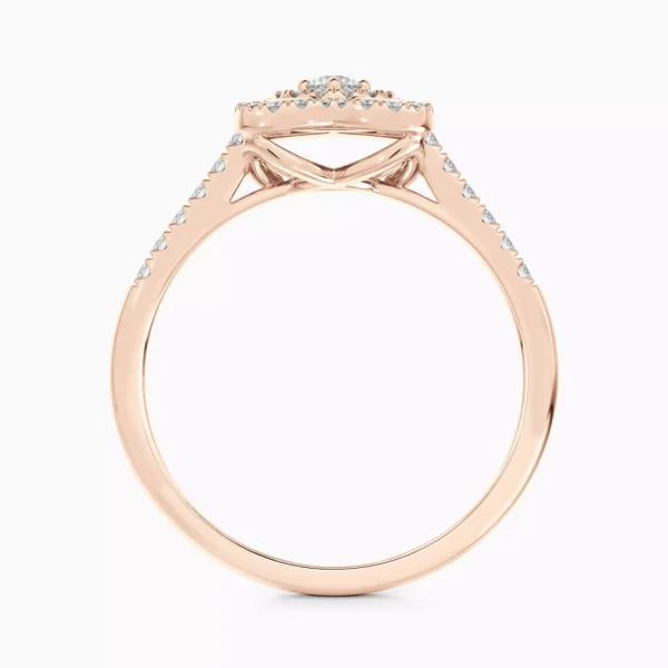Enchanted Lotus Ring in Rose Gold and Mother-of-Pearl - Image 2