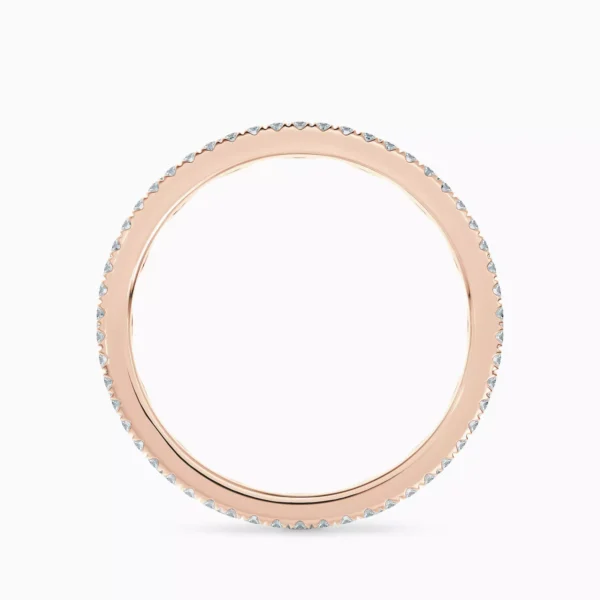 Dewdrop Pavé Ring in Rose Gold - Image 2