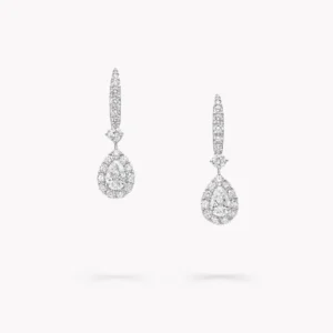 Icon Pear Shape Diamond Earrings