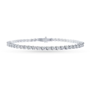 Round Brilliant Diamond Tennis Bracelet