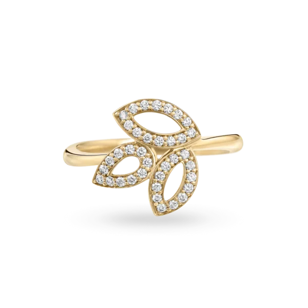 Lily Cluster Diamond Ring, Small