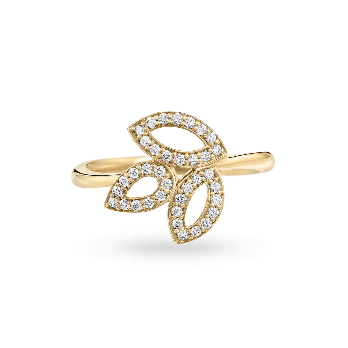 Lily Cluster Diamond Ring, Small