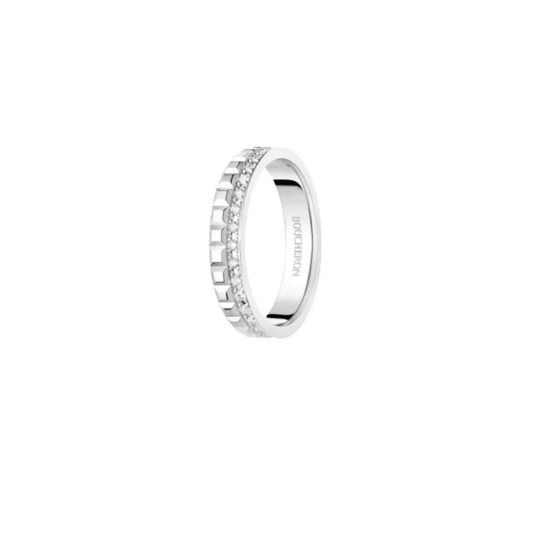 Quatre Radiant Edition Clou de Paris Wedding Band - Image 2
