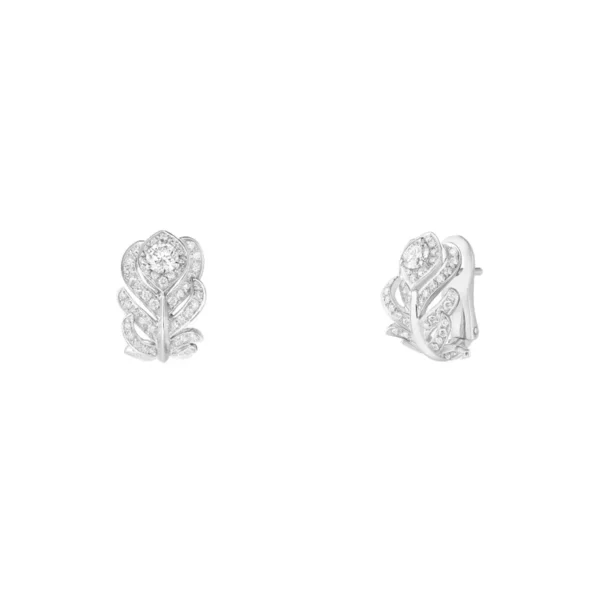 Plume de Paon small earrings - Image 3