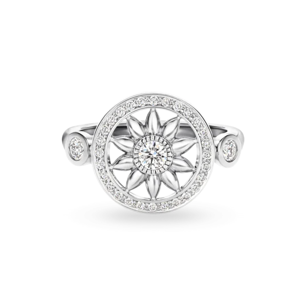 Winston Gates Platinum Diamond Ring