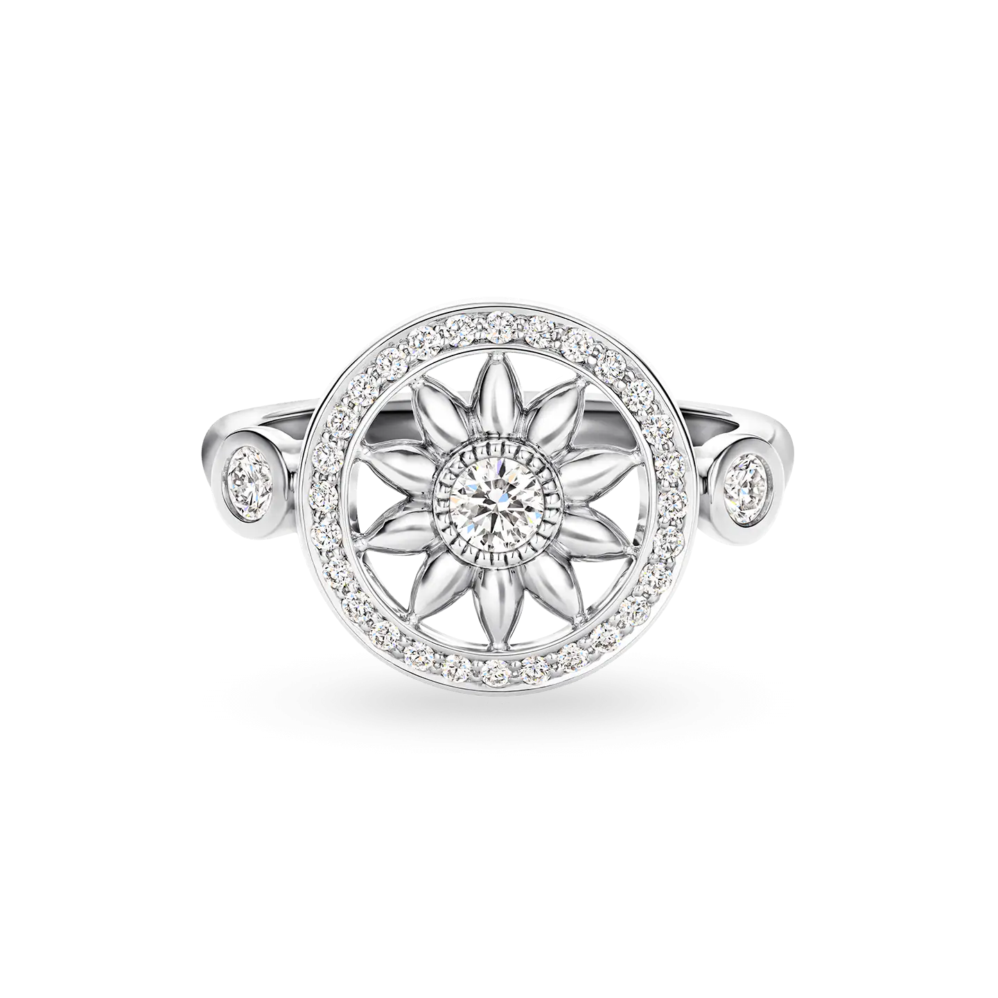 Winston Gates Platinum Diamond Ring